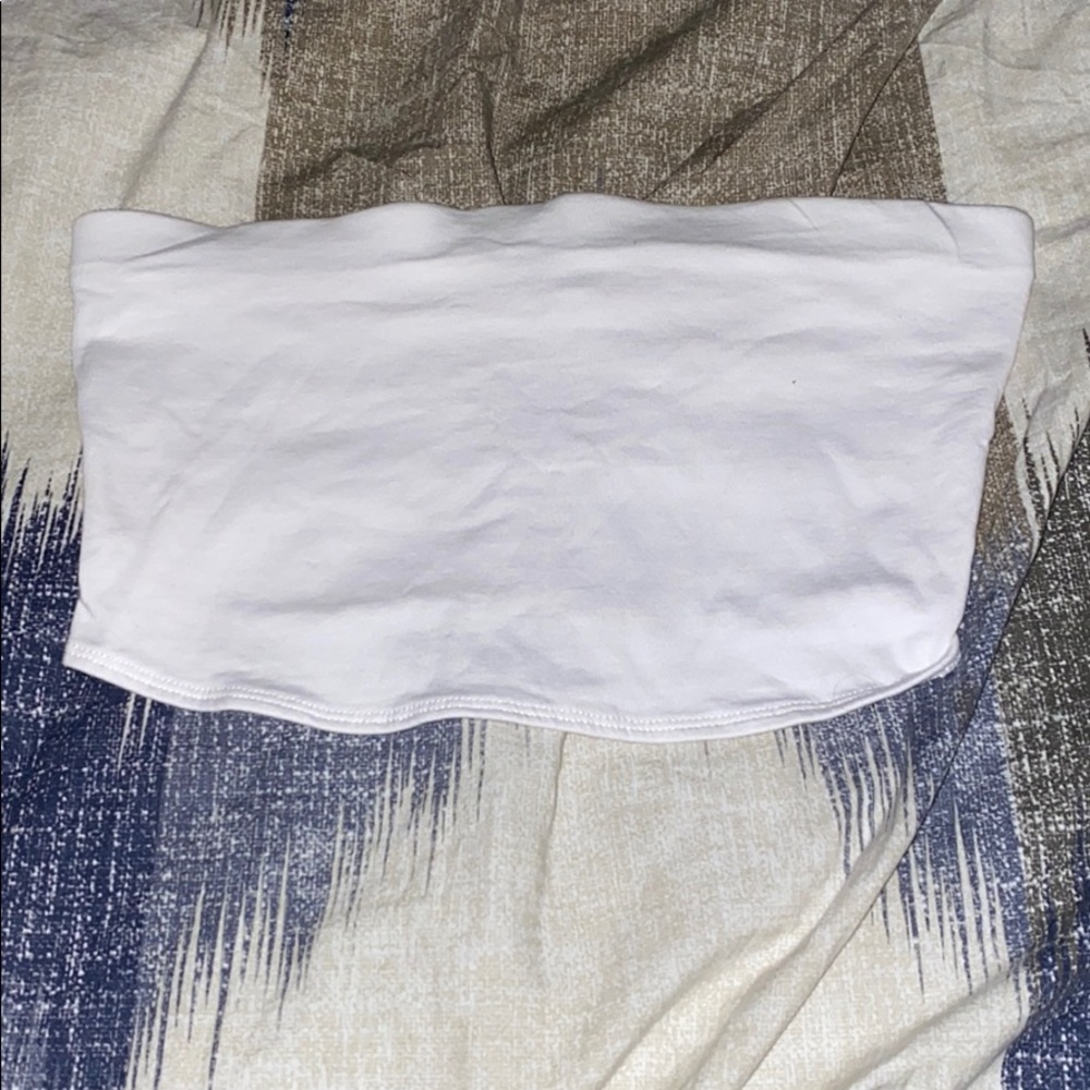 white tube top